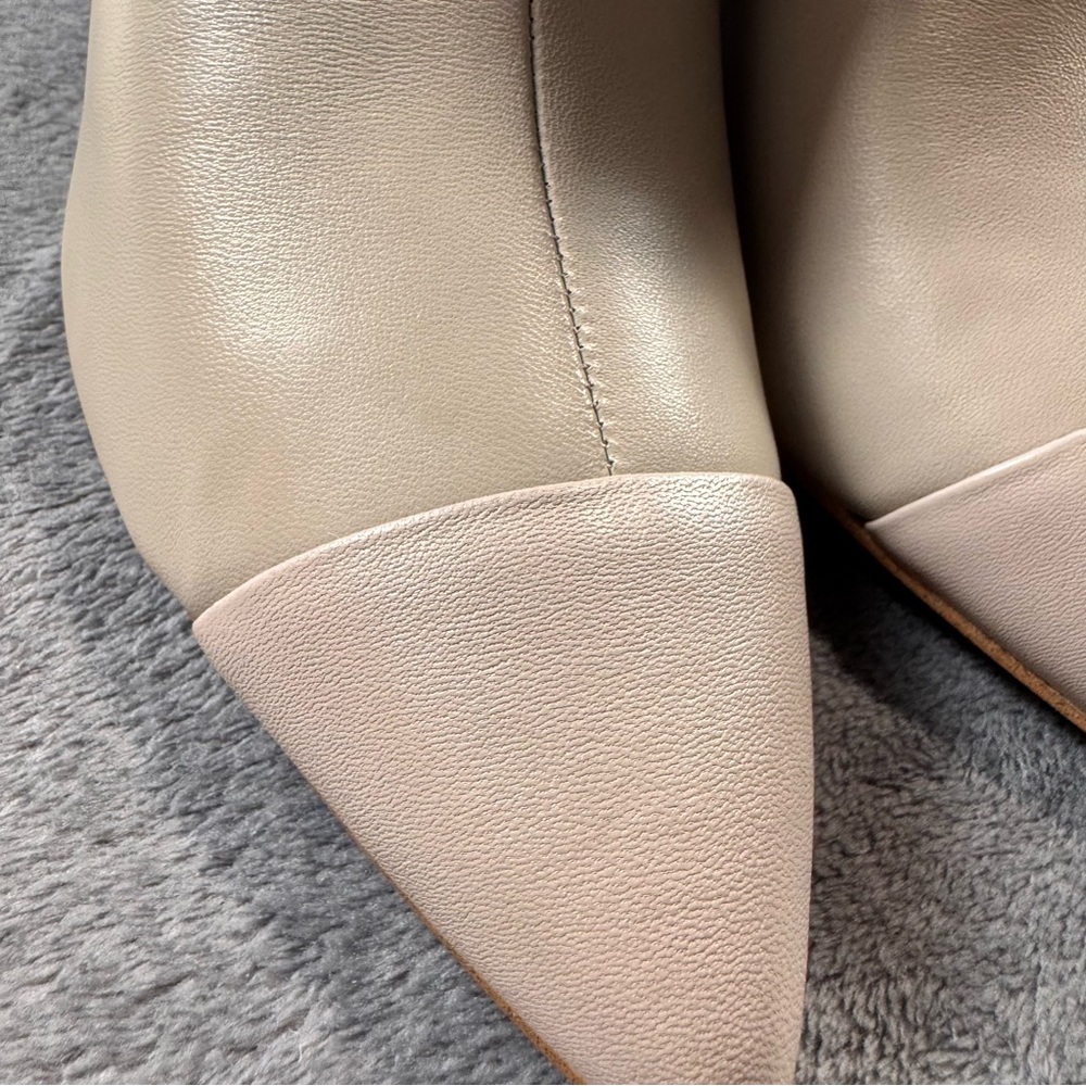 Calvin Klein Gentley Leather Cap Toe Ankle Boots- NWOT - Picture 5 of 13